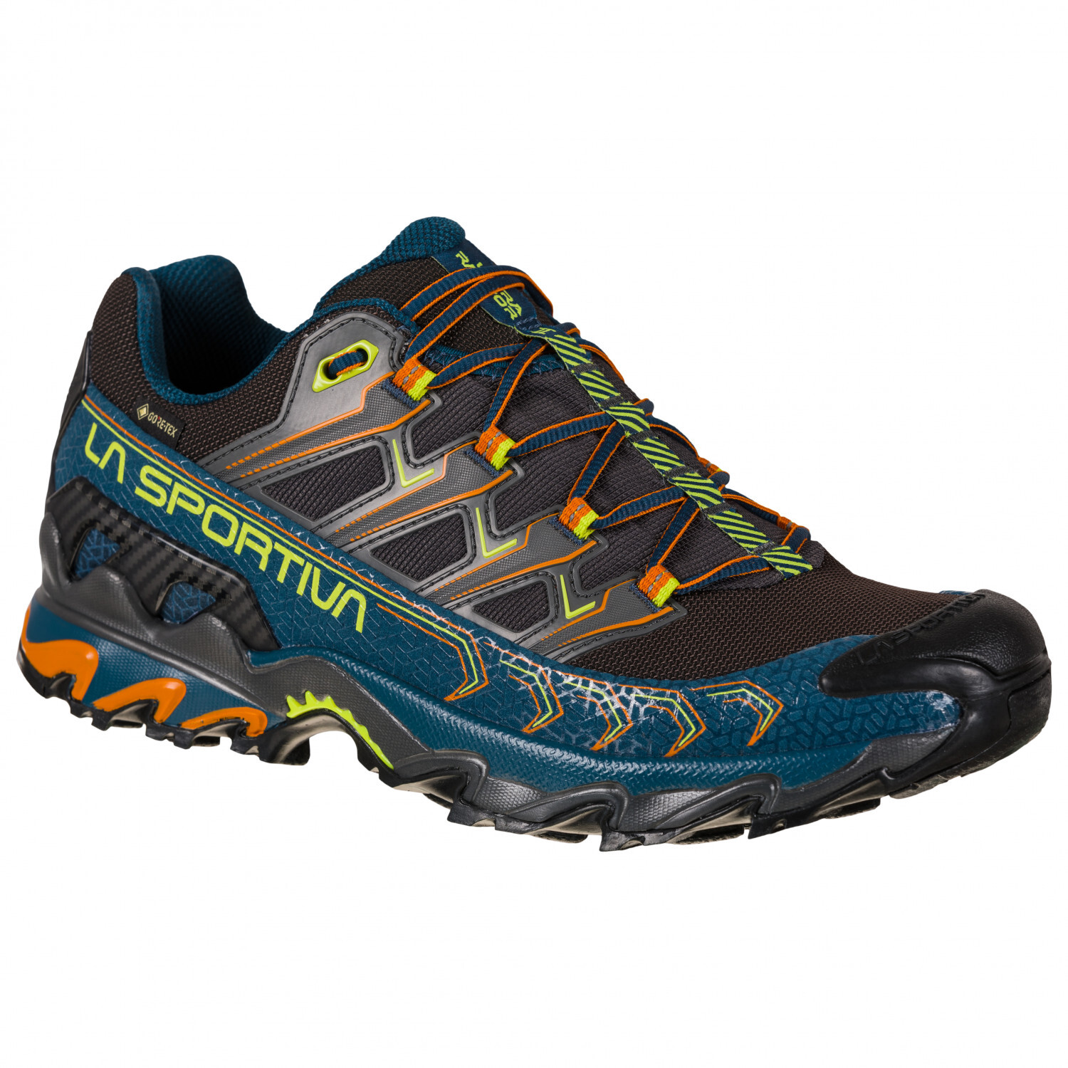 

Кроссовки для бега по пересеченной местности La Sportiva Ultra Raptor II GTX, цвет Storm Blue/Lime Punch