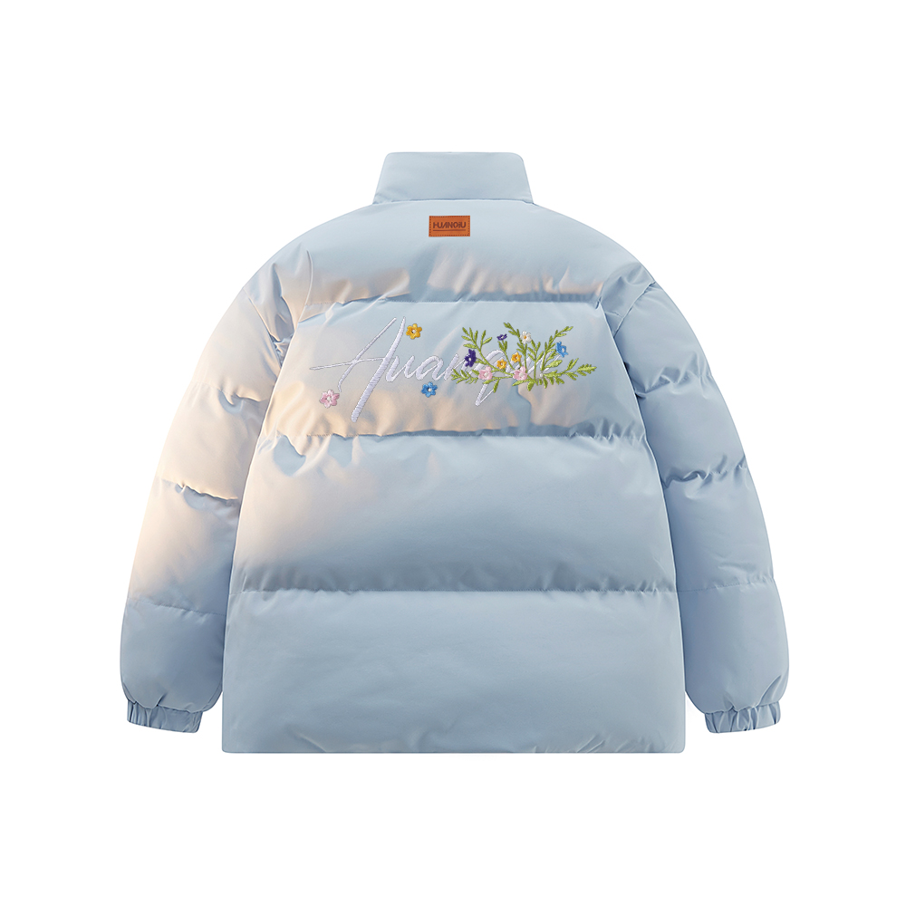 

Пуховик Unisex HUANQIU, светло-синий