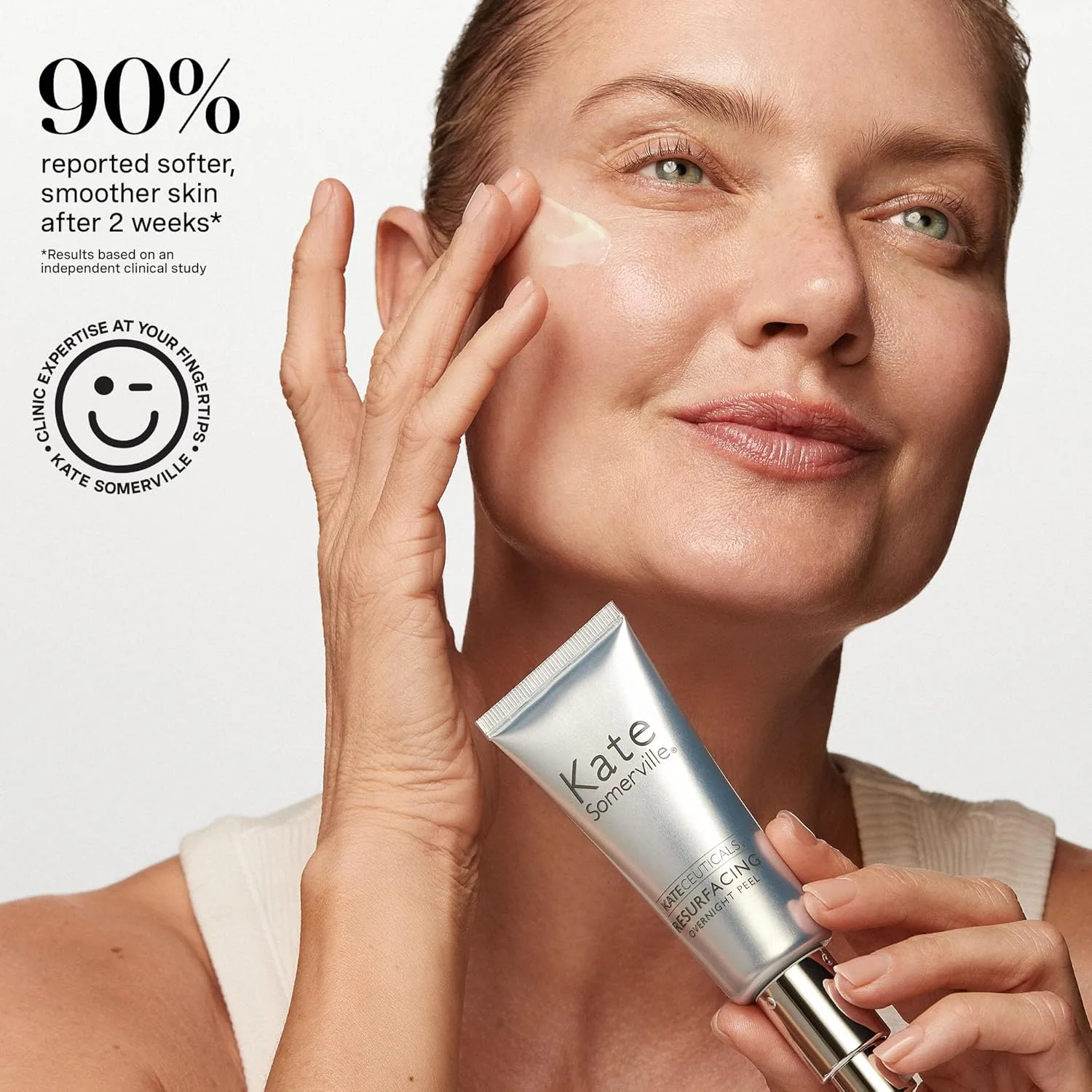 Пилинг Kate Somerville — KateCeuticals Resurfacing Overnight Peel - для лица клинического уровня, мощное, 29.6 мл — фото 4