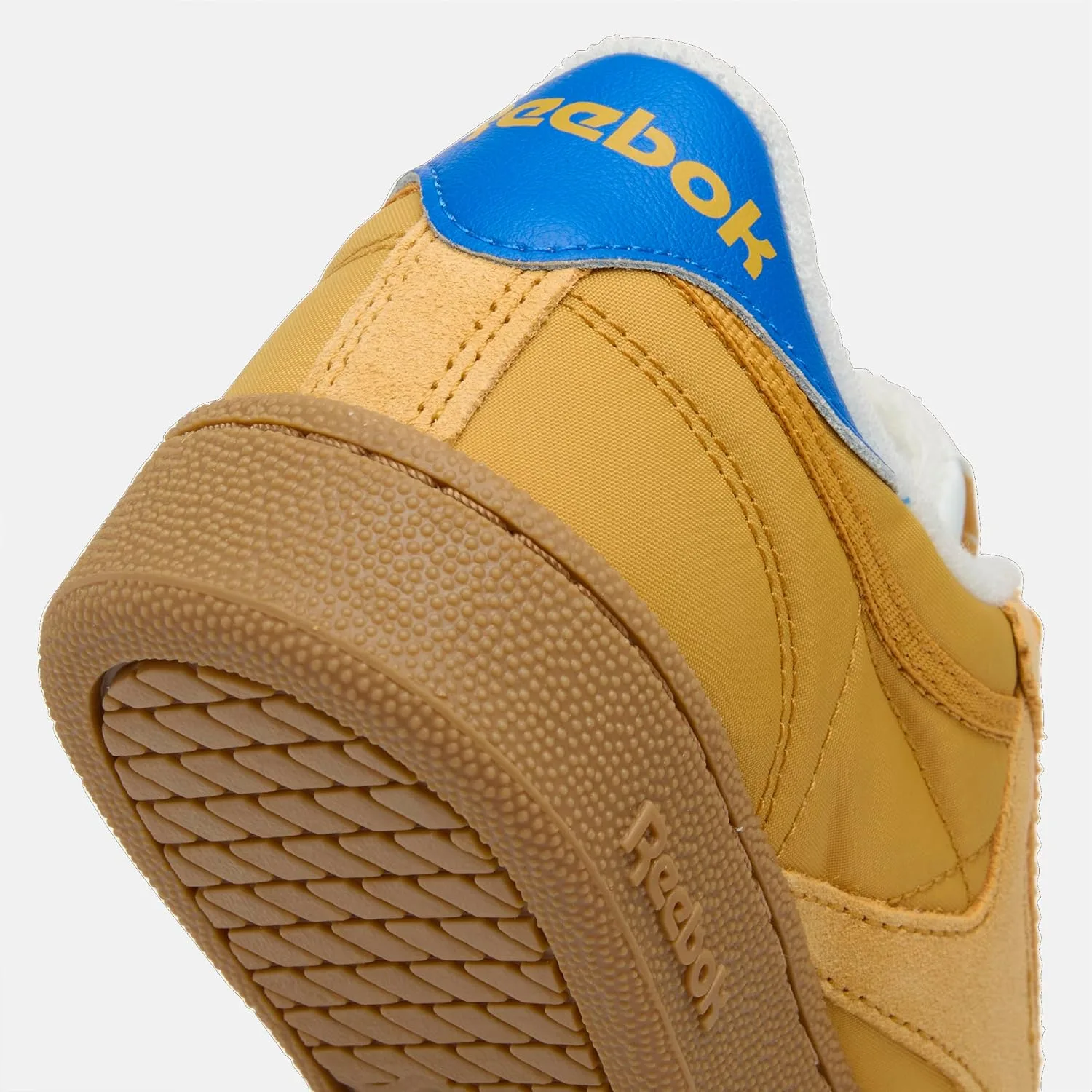 Кроссовки Reebok Unisex Glide Ripple Clip, синий/золотой — фото 4