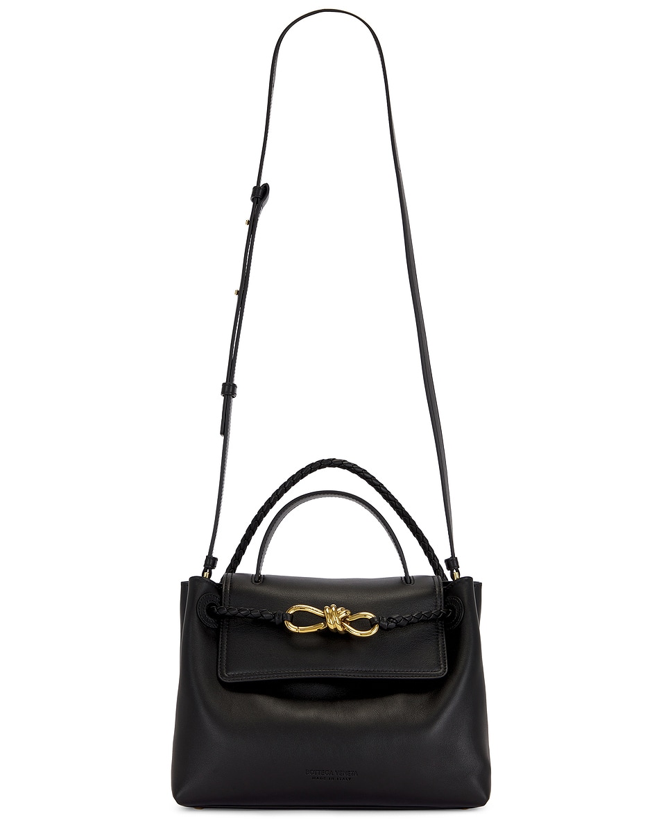 

Маленькая сумка Ciao Ciao Bottega Veneta, Black & Muse Brass