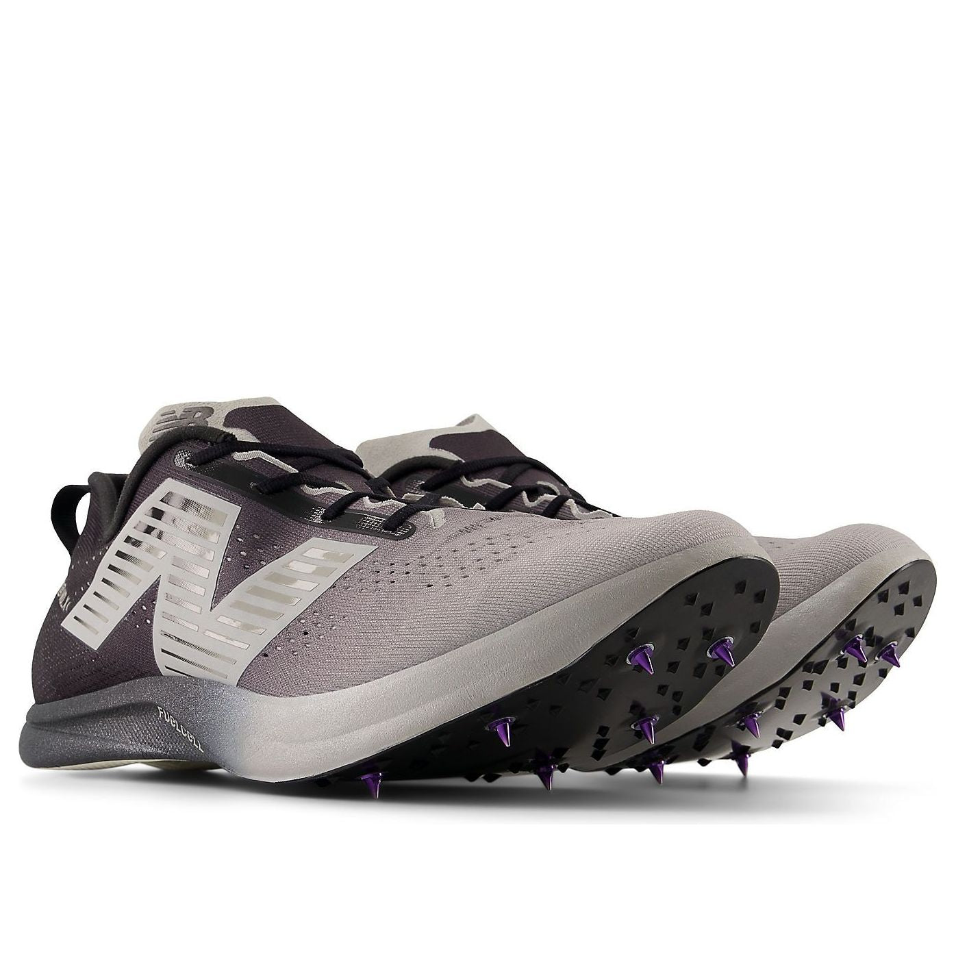 Кроссовки New Balance x Quincy Wilson FuelCell SuperComp MD-X v3 'Black White' — фото 4