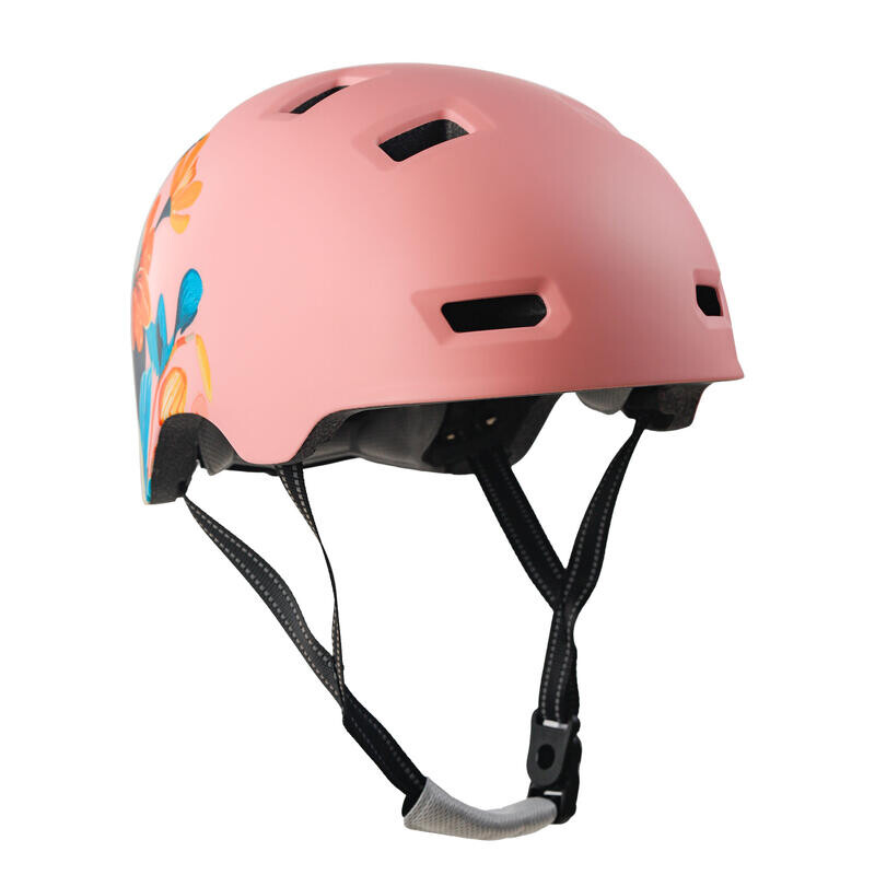 

Велосипедный шлем Crazy Safety, розовый
