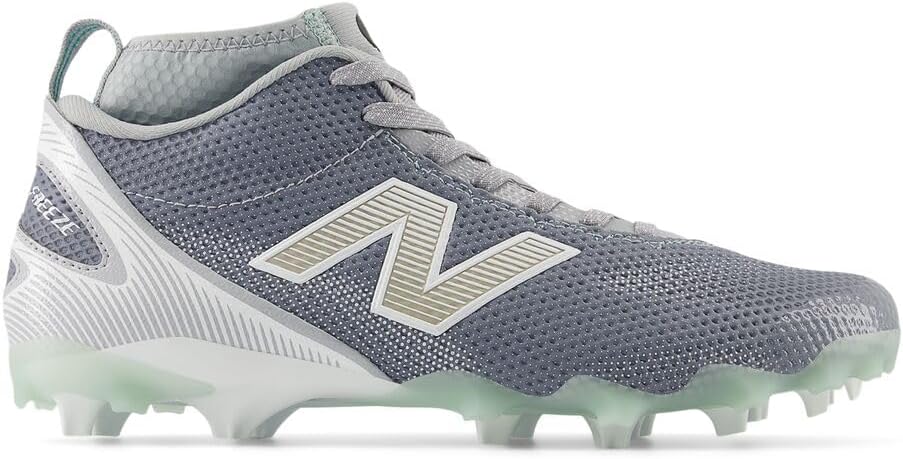 Мужские кроссовки для лакросса New Balance Freezelx V5, белый/серый — фото 3