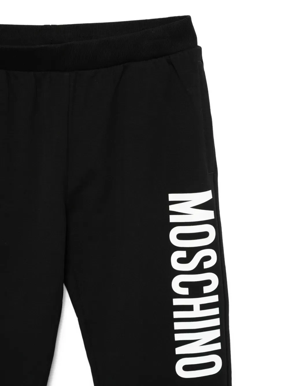 Спортивный костюм с принтом логотипа Moschino Kids, черный — фото 3