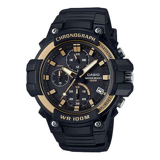 

Часы CASIO Waterproof Sports Mens Black Analog, черный