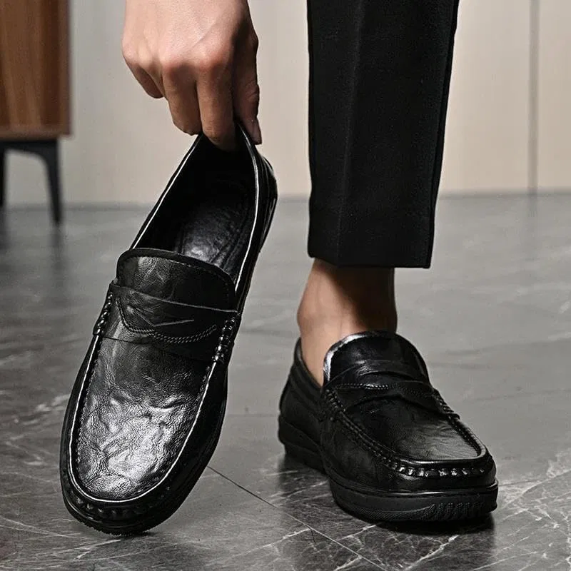 Лоферы повседневные Adhdyuud Penny Loafers, New5 — фото 3