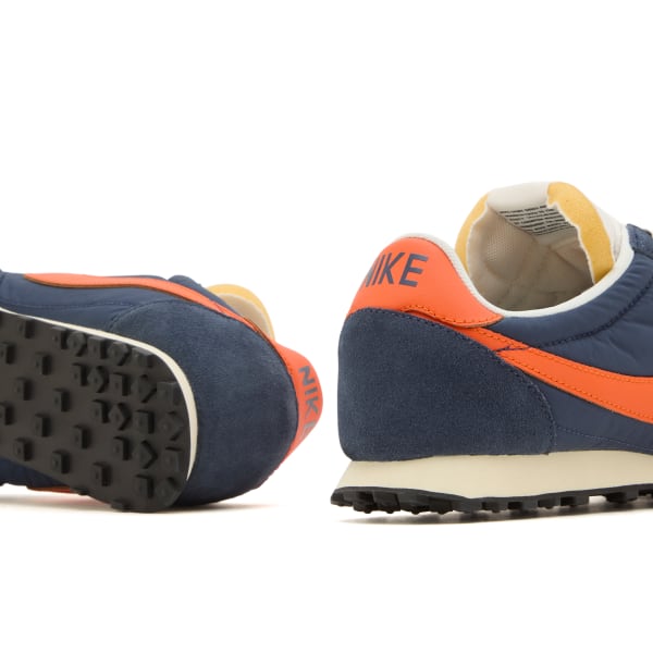 Waffle racer og кроссовки Nike, midnight темно-синий & safety оранжевый — фото 4