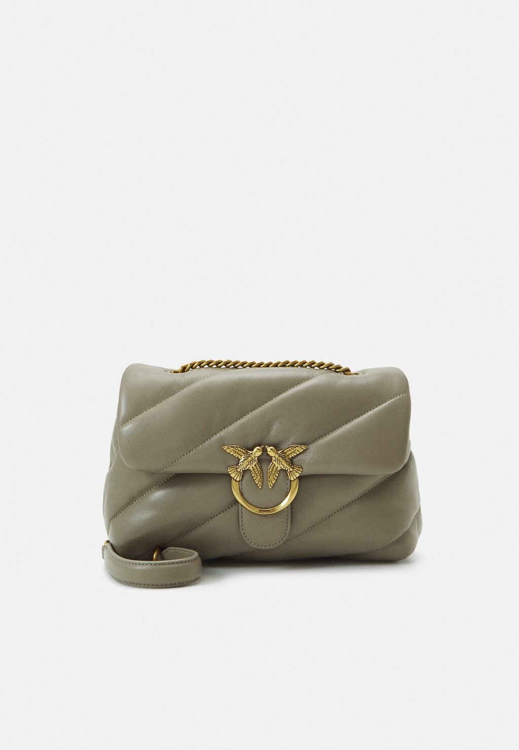 

Сумка через плечо Love Puff Classic Pinko, бежевый