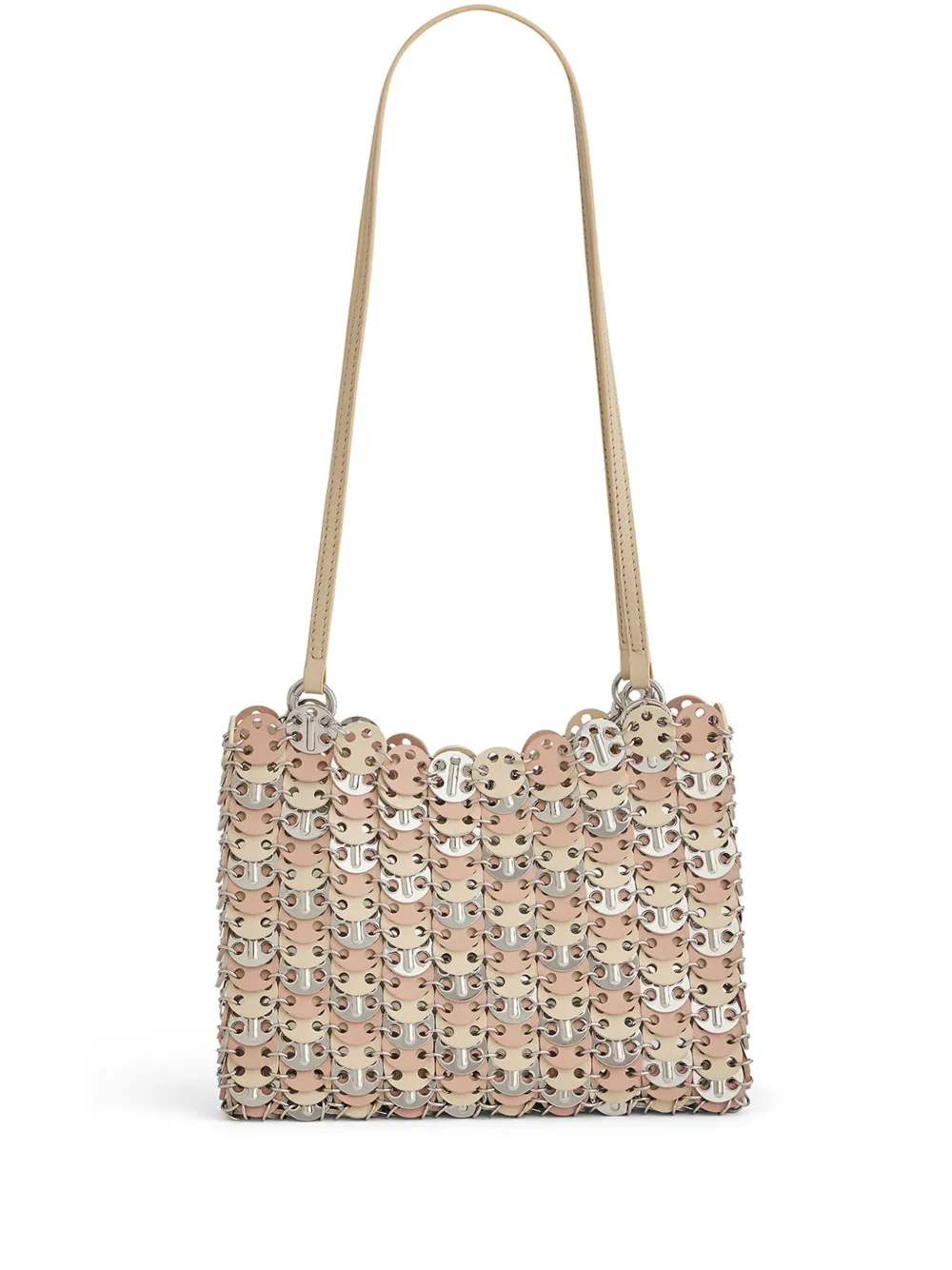 

Сумка на плечо Tricolor Nano Rabanne, золотистый