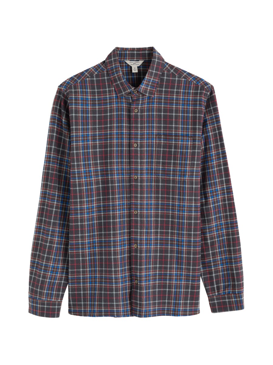 

Рубашка на пуговицах классического кроя Seasalt Cornwall Fathomer, синий/темно-синий