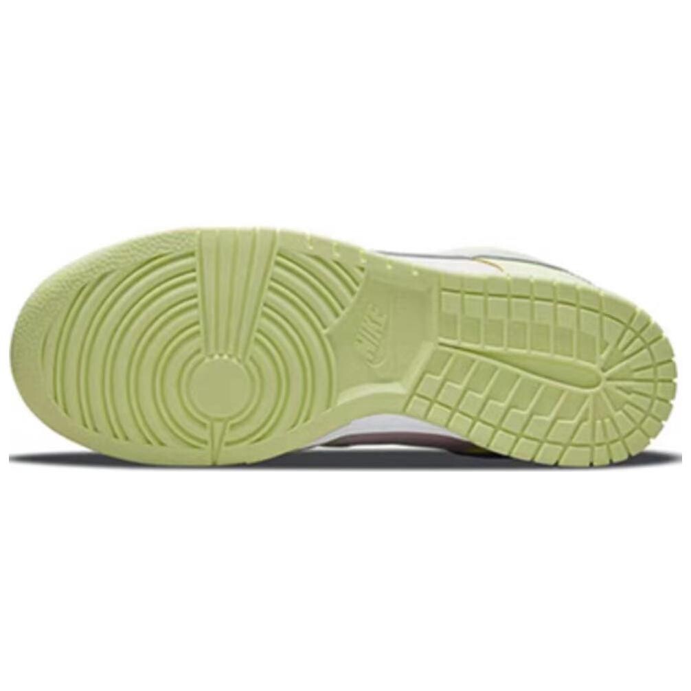 

Кроссовки Nike Dunk Skateboarding Shoes Women's Low-top Mi/Green/Black, желтый