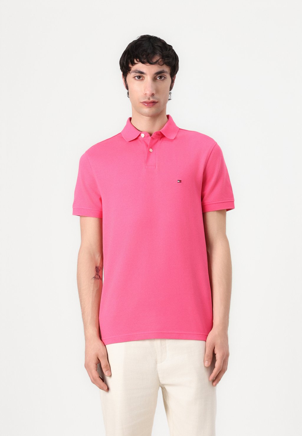 

Рубашка поло REGULAR Tommy Hilfiger, розовый