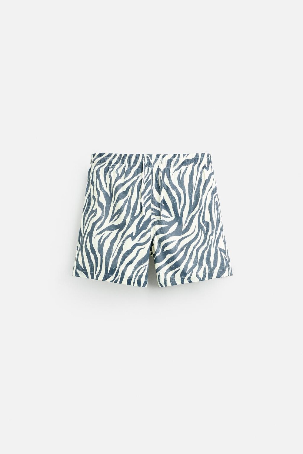 

Обычные плавки с животным принтом ZARA, экрю