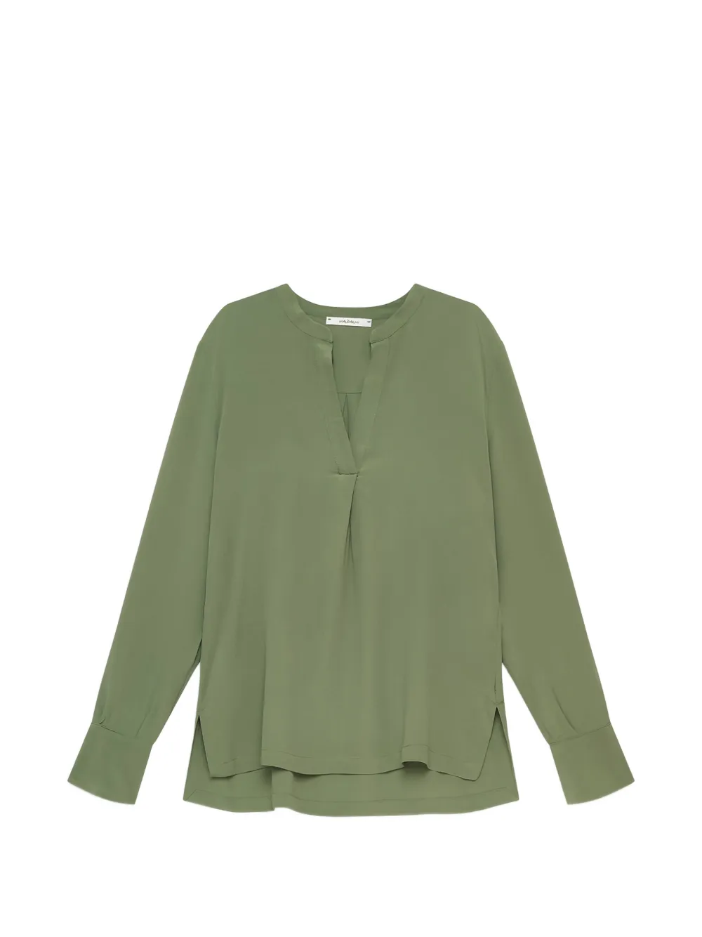 

Рубашка с длинными рукавами и V-образным вырезом Maliparmi, зеленый