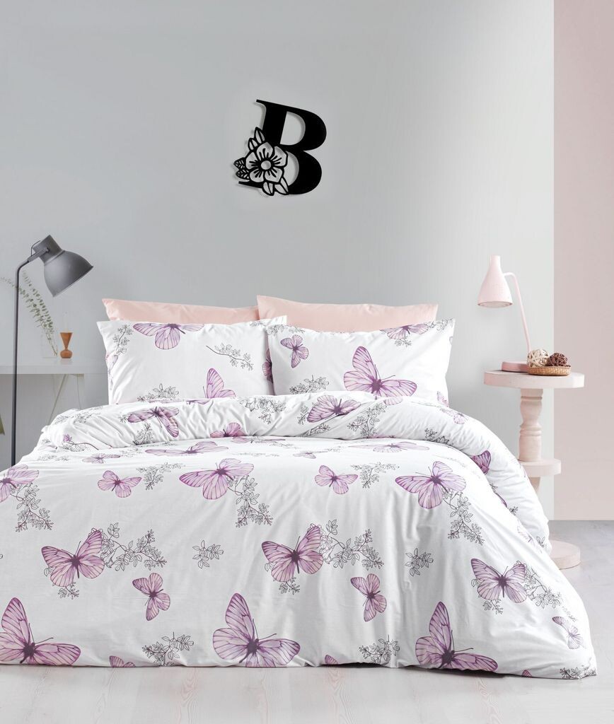 

L'Essentiel Linge de Maison, Butterfly- LFS0111, Белый, Фиолетовый, Пуховые одеяла, 100% хлопок ранфорс