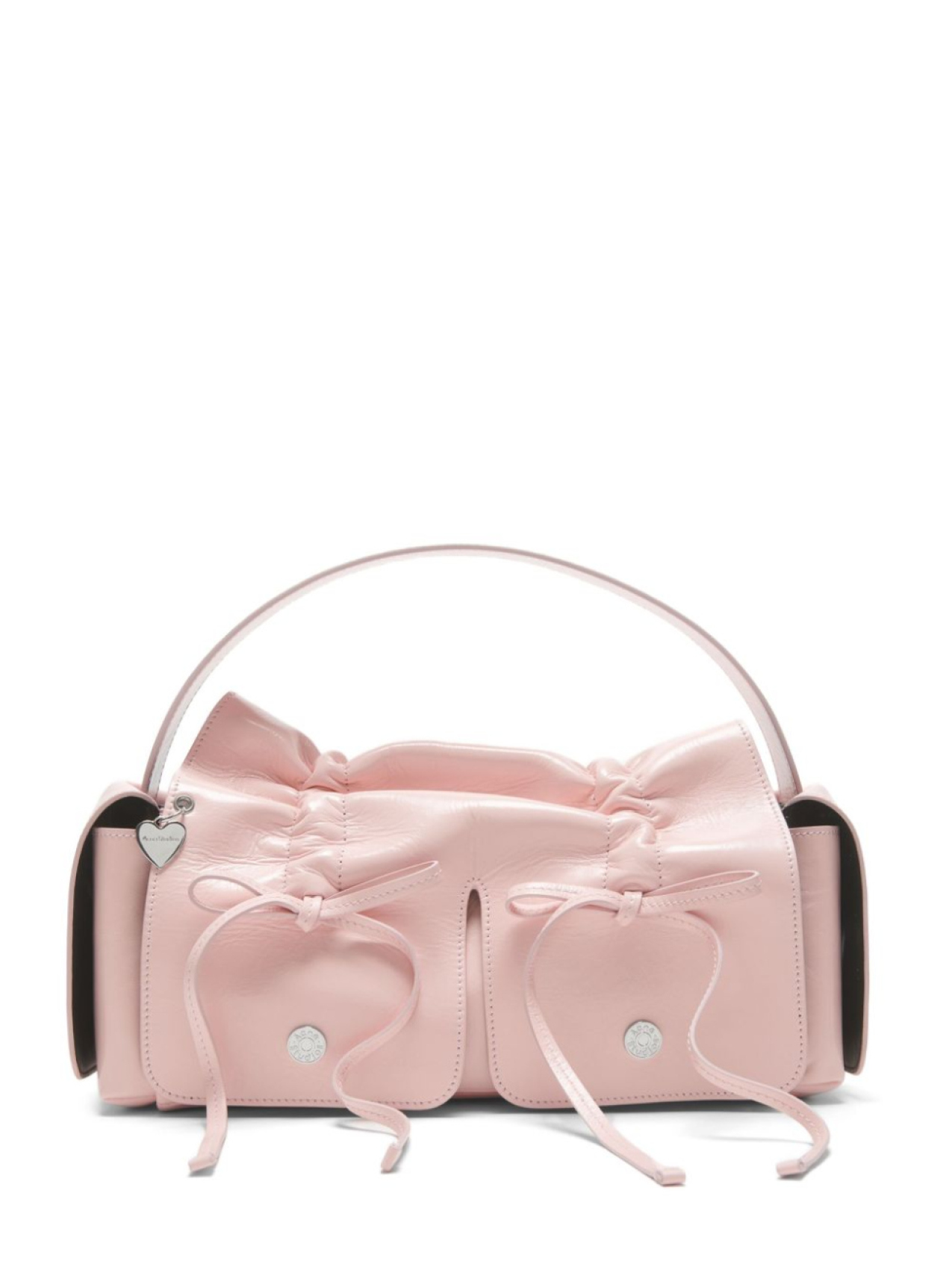

Acne Studios кожаная сумка-тоут, розовый