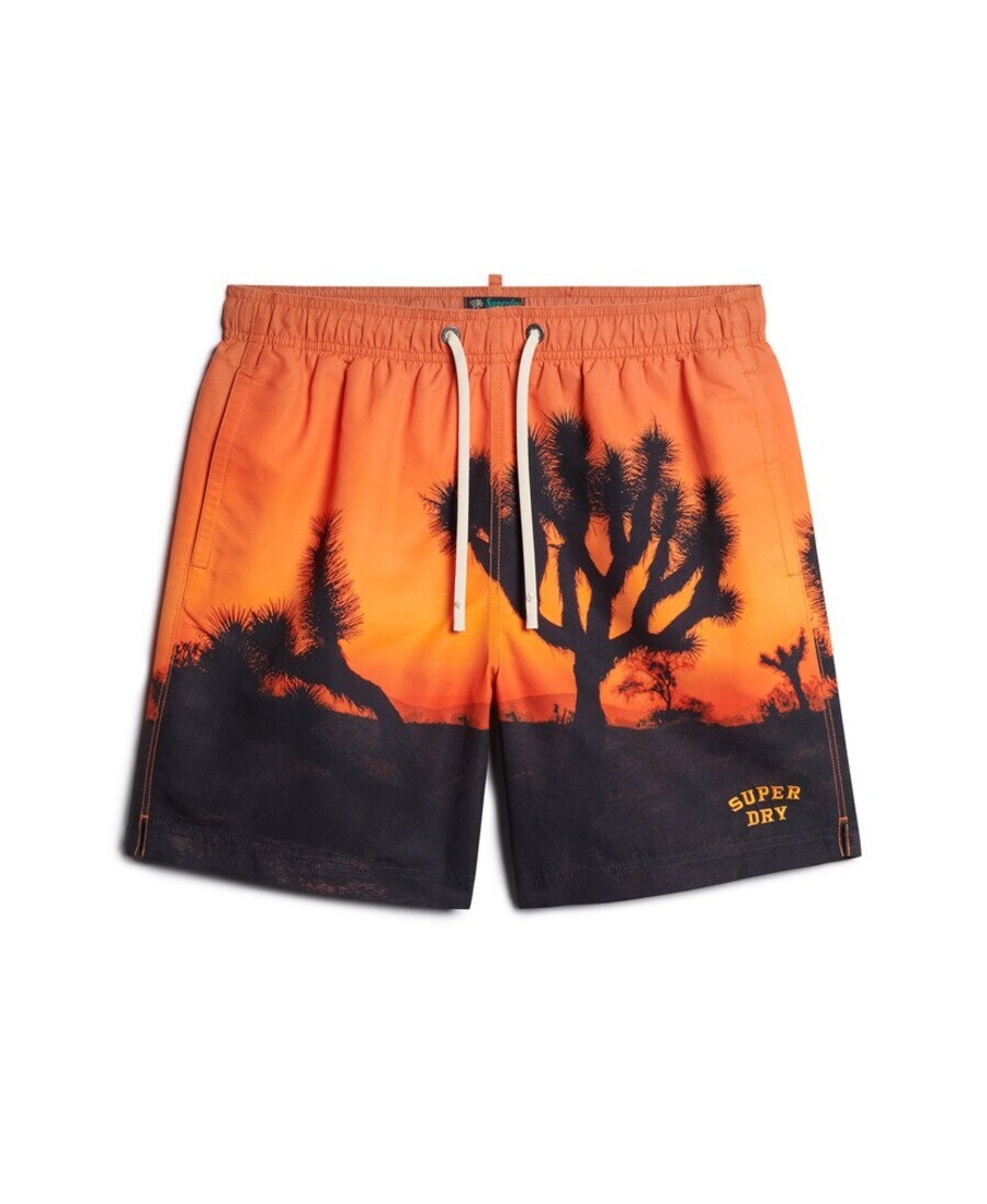 

Шорты Superdry Board Shorts, оранжевый/черный