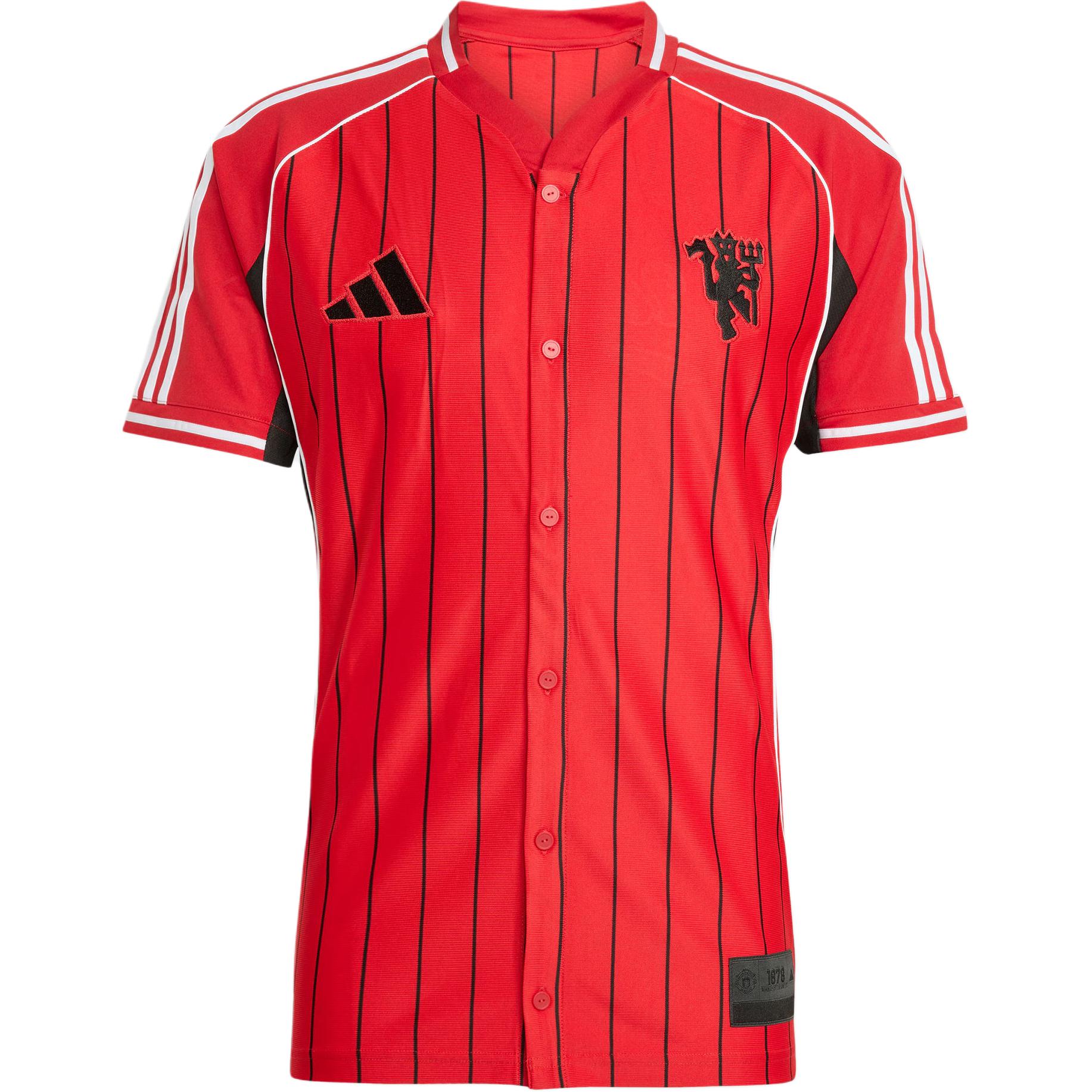 

Adidas With AdiClub Manchester United Us Pack Shirt, Manchester United Red