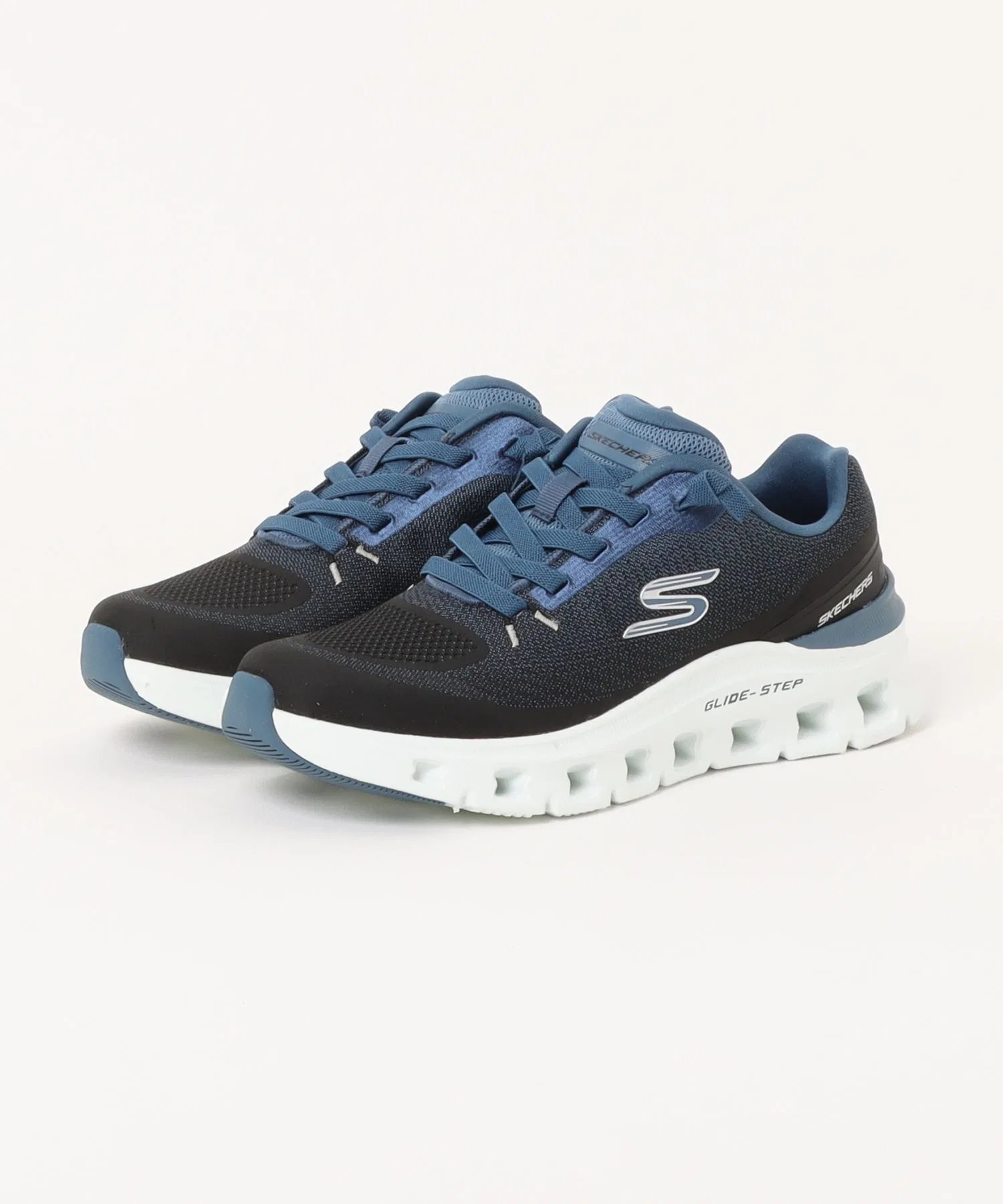 Мужские кроссовки SKECHERS GLIDE-STEP PRO-WAVERRA синие