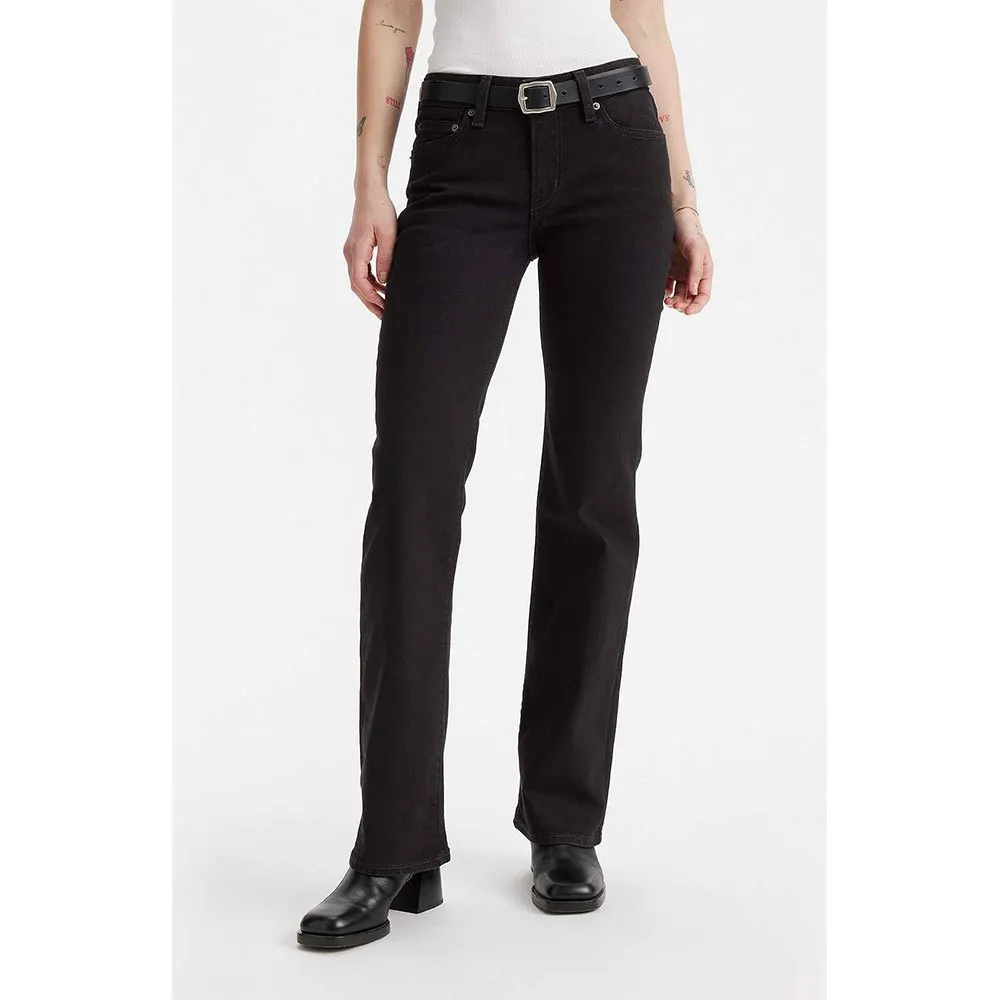 

Джинсы Levi's Super Boot low waist, черный