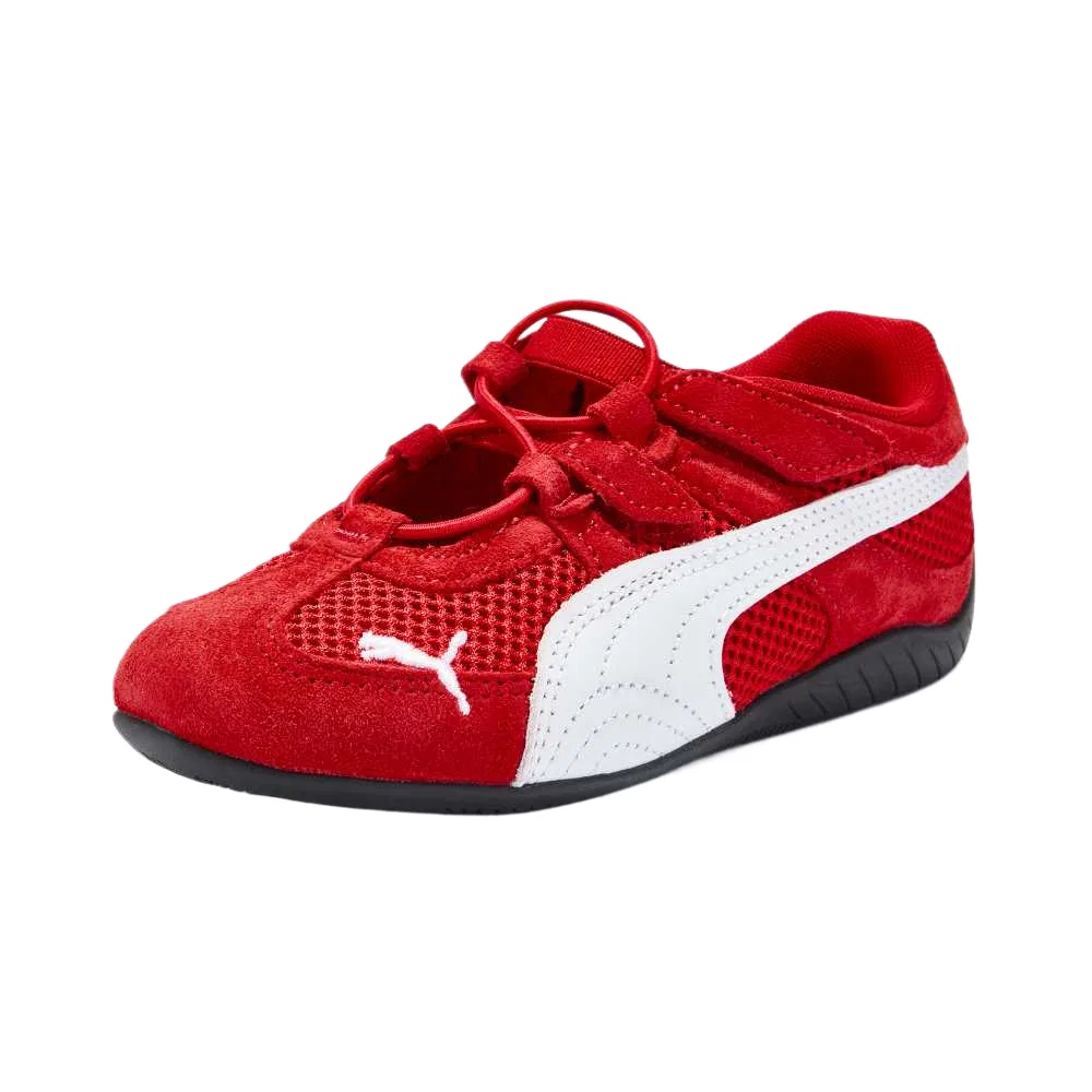 Кроссовки Speedcat Go Fabric для детей PUMA, Red-Puma White — фото 4