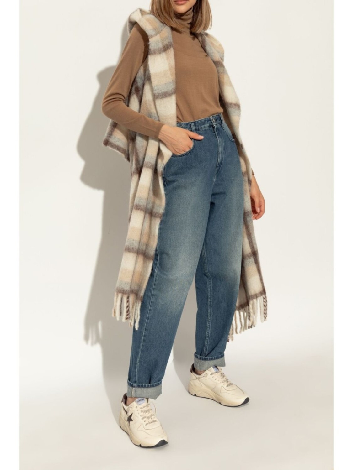 

Golden Goose кроссовки Running Sole, нейтральный цвет