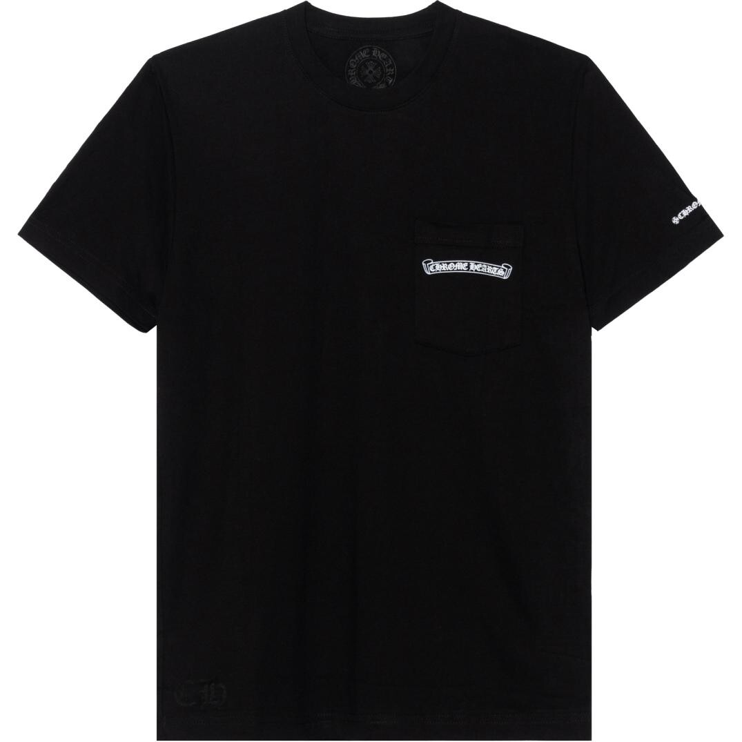 

Футболка унисекс черная Chrome Hearts, черный