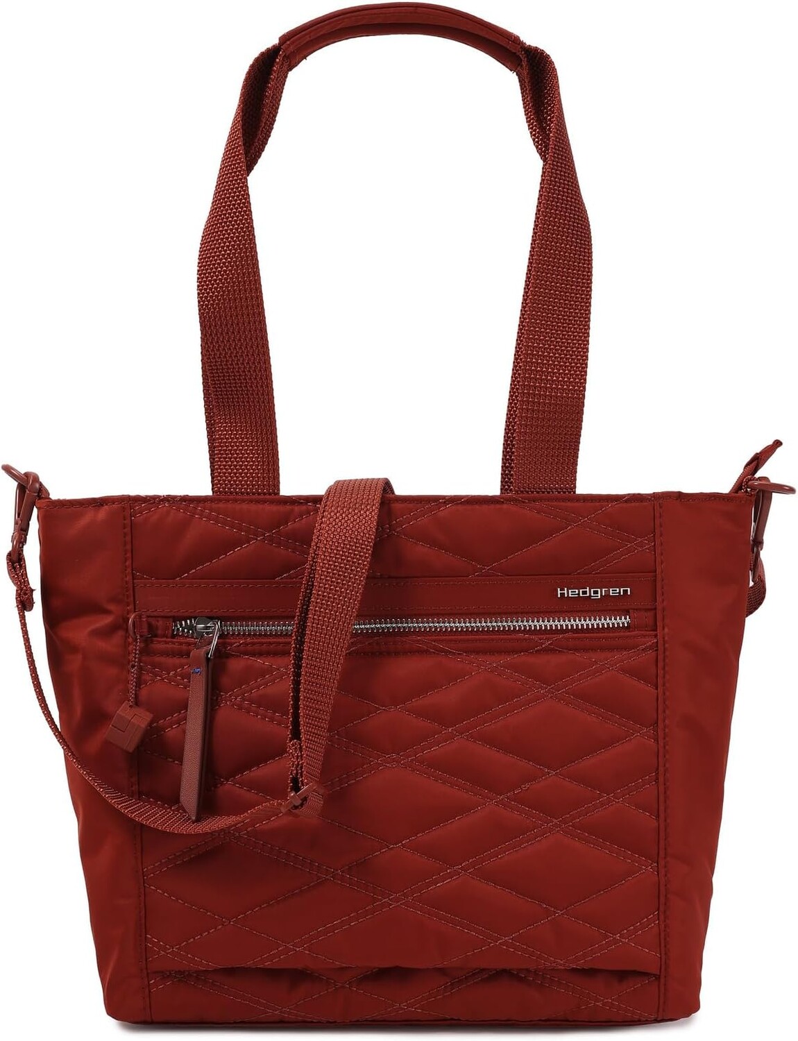 

Сумка Zoe среднего размера с RFID Hedgren, цвет D Quilt Brandy Brown