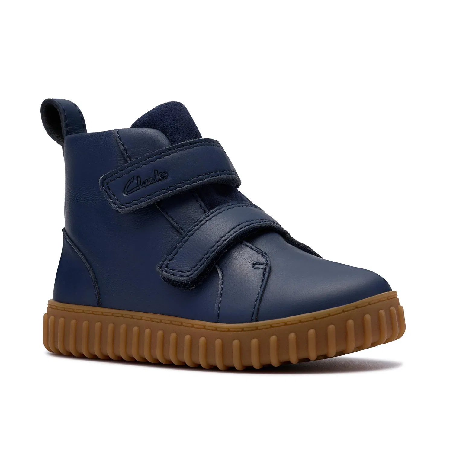Ботинки Clarks Cove Sky, высокие, замшевые, синие — фото 4
