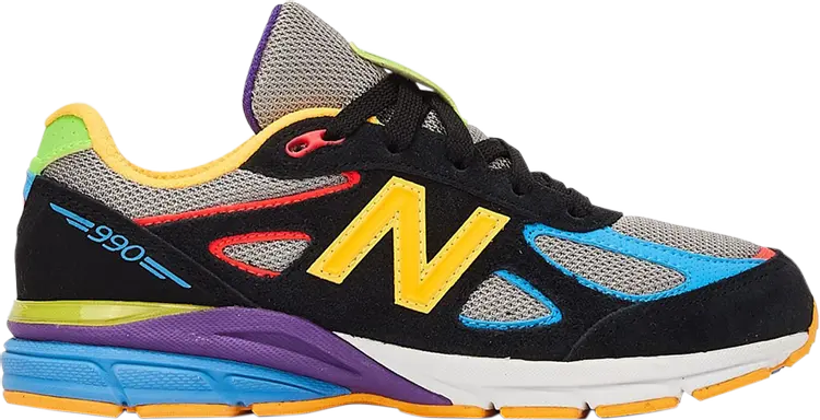 

Кроссовки DTLR x 990v4 Little Kid 'Wild Style 2.0', черный
