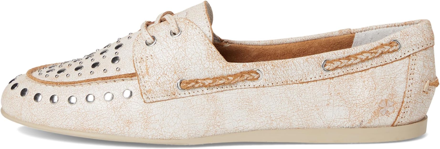 Лоферы Lucky Brand Timini Studded Loafer, белый — фото 4