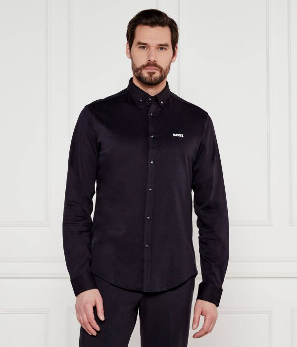 

Рубашка b_motion_l Regular fit Boss Green, синий
