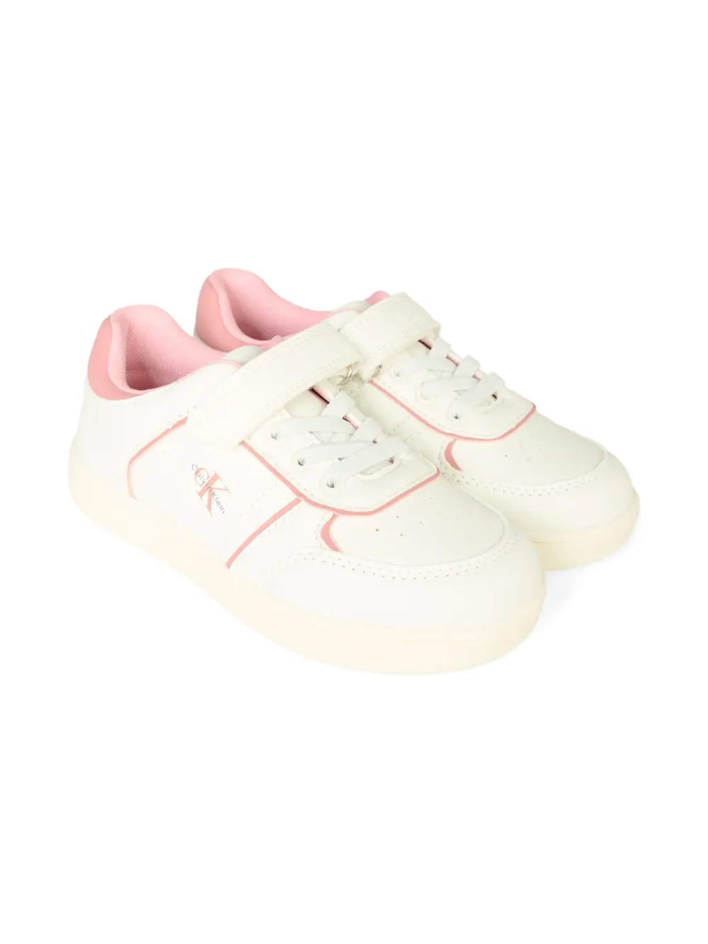 

Кроссовки с логотипом Calvin Klein Kids, белый