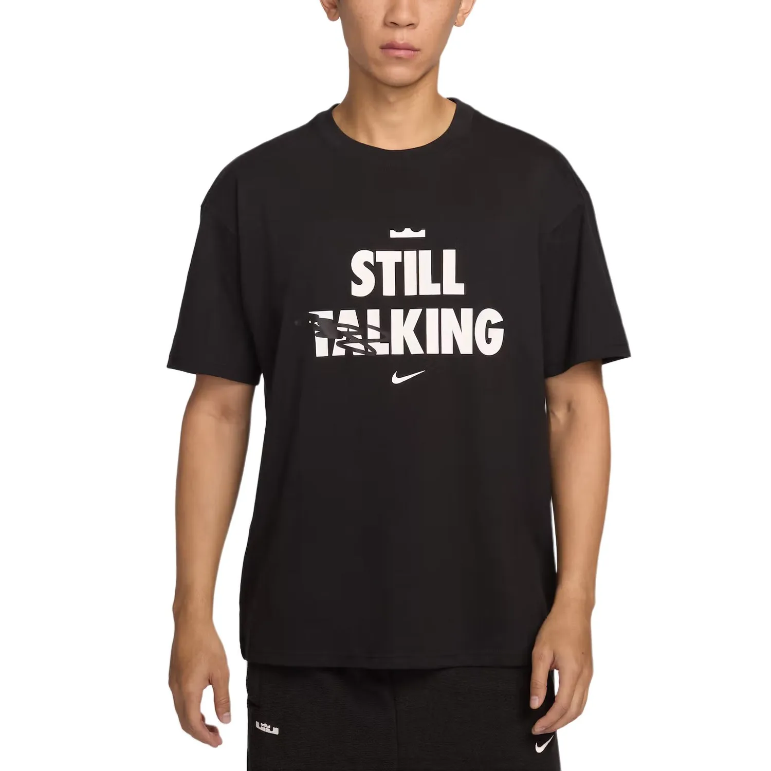 Футболка мужская FW25 LeBron Shut Up And Dribble Nike, черный
