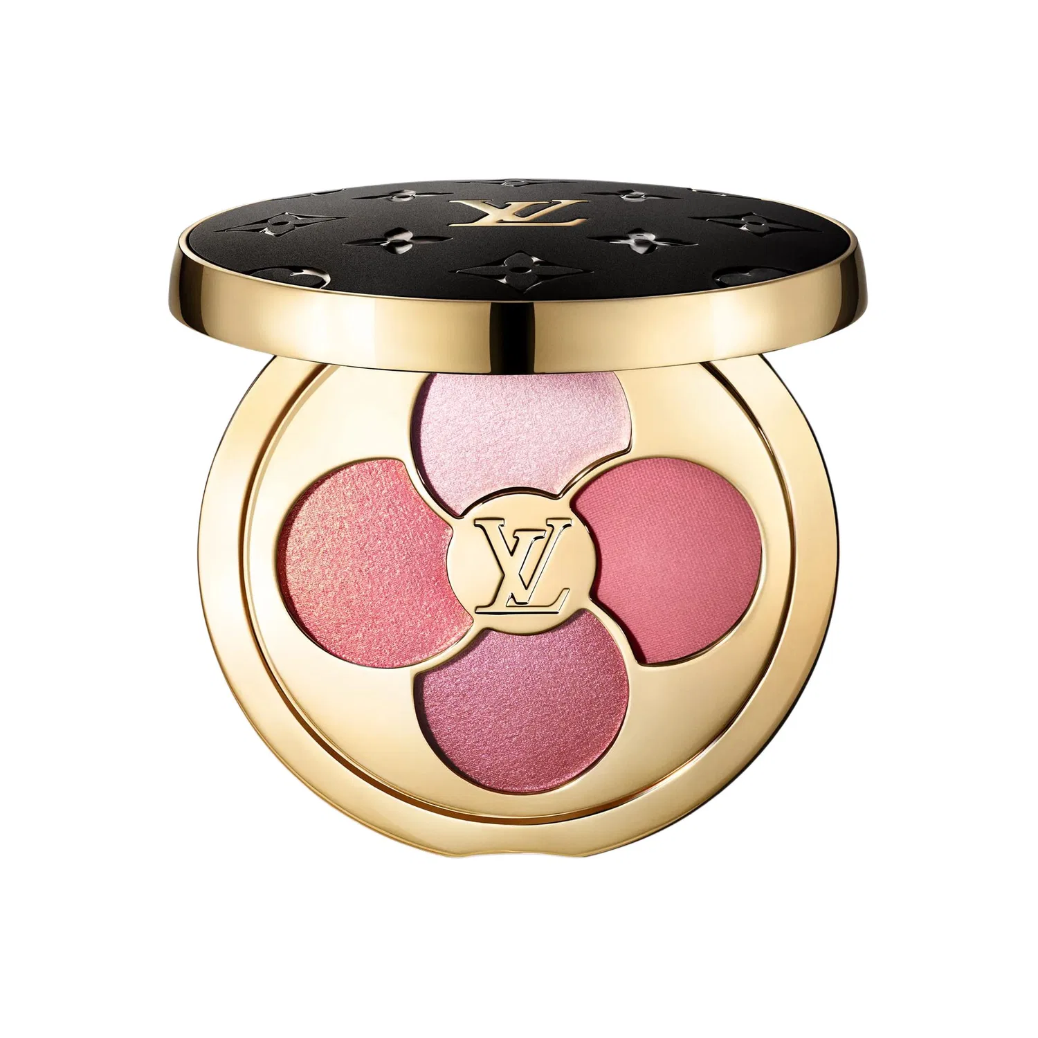 Тени для век палетка 4 цвета La Beauté #350 Dazzling Gaze Pink Mist Eyes