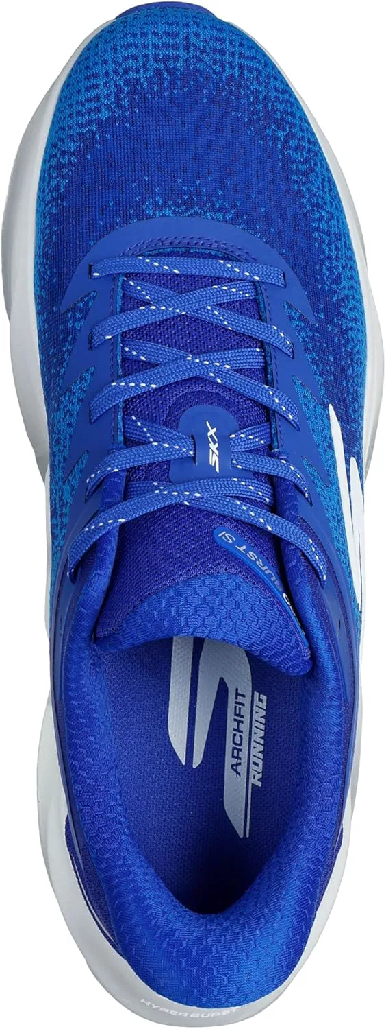 Мужские слипоны Skechers Aero Burst без шнурков, синий — фото 3