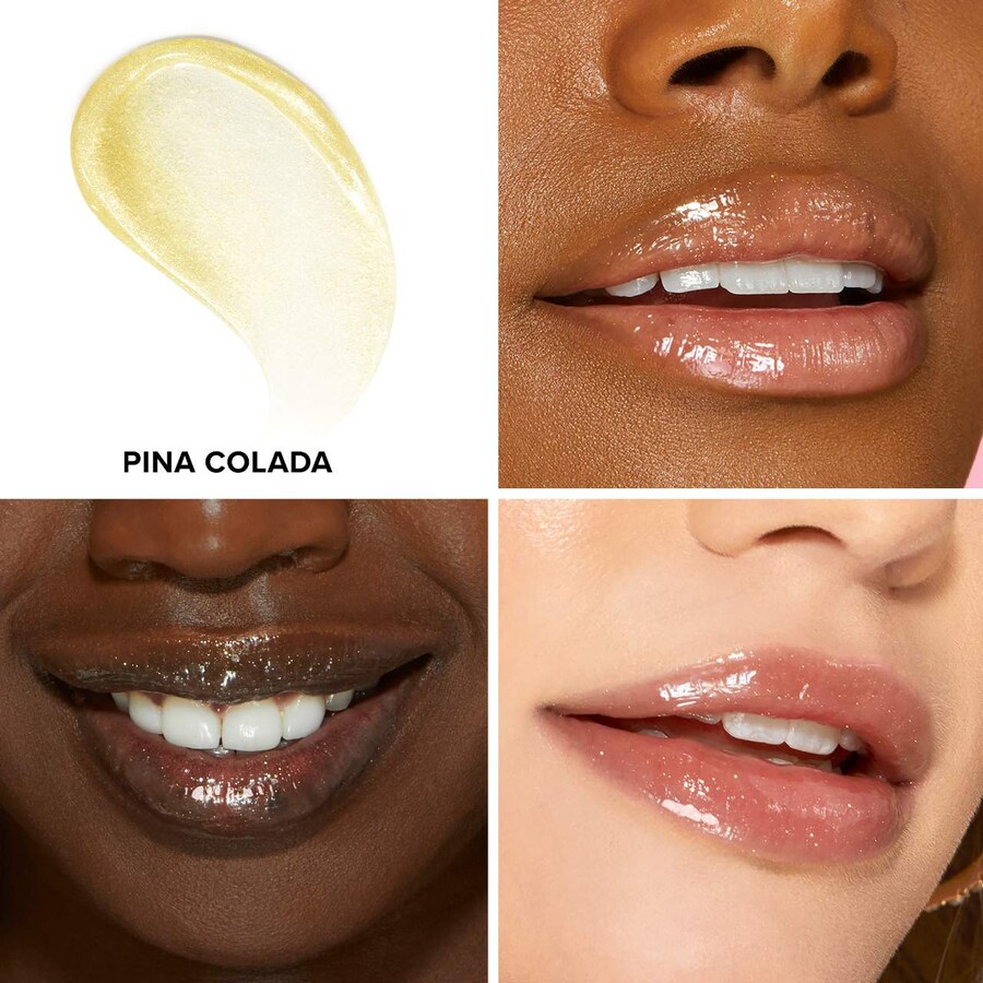 Нелипкий блеск для губ Kissing Jelly Too Faced, 0.15 oz, Pina Colada — фото 2