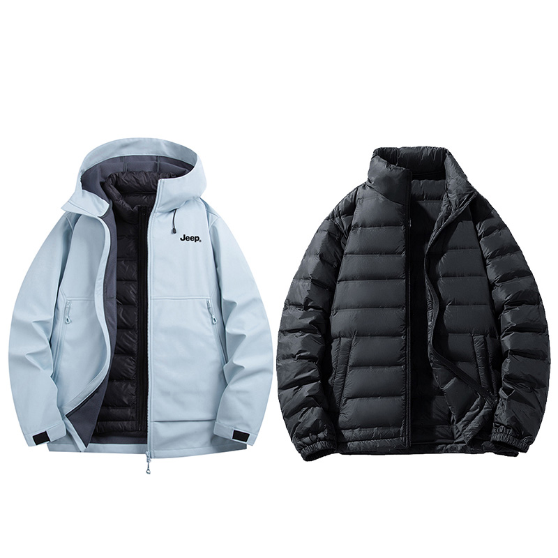 

Пуховик унисекс Jeep, Vibrant Black (Single Jacket)
