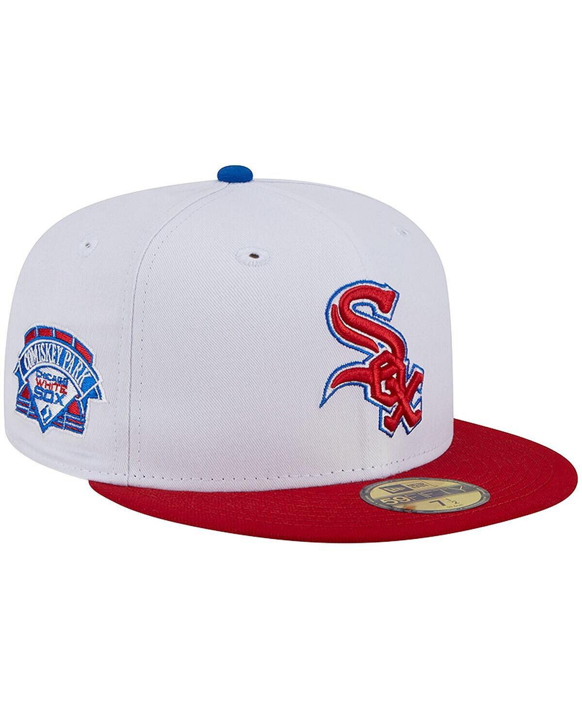 

Мужская белая, красная кепка Chicago White Sox Undervisor 59FIFTY New Era