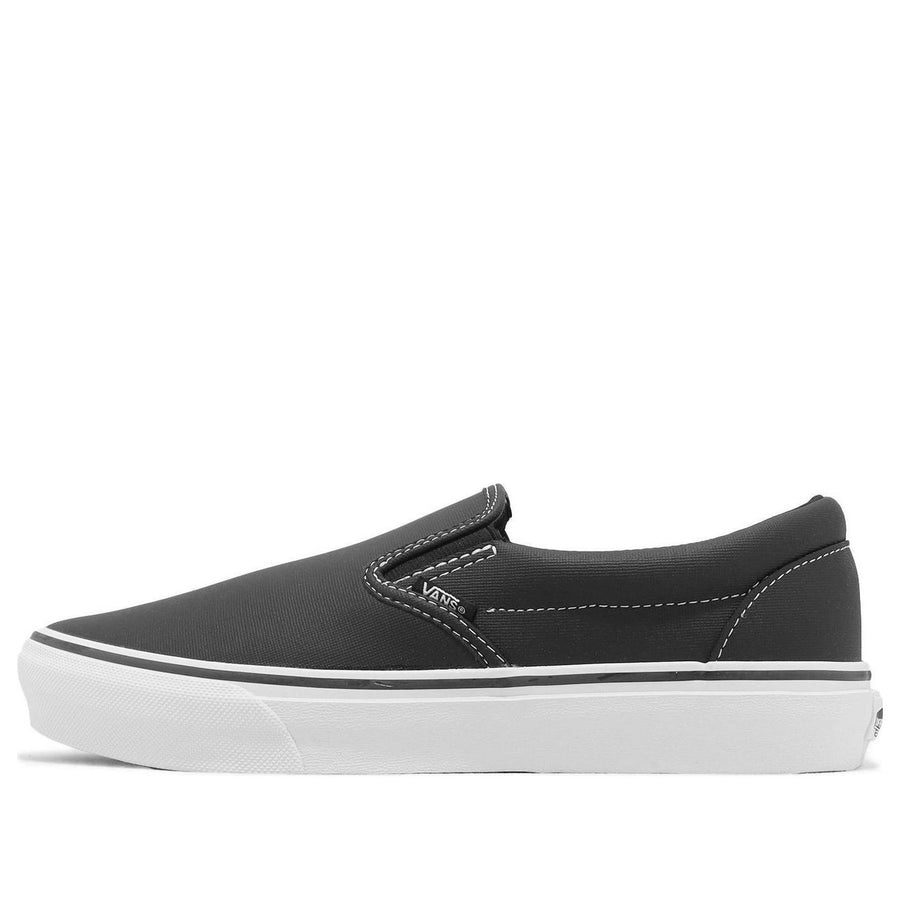 

Кроссовки Vans Slip On PU 'Black White', черный