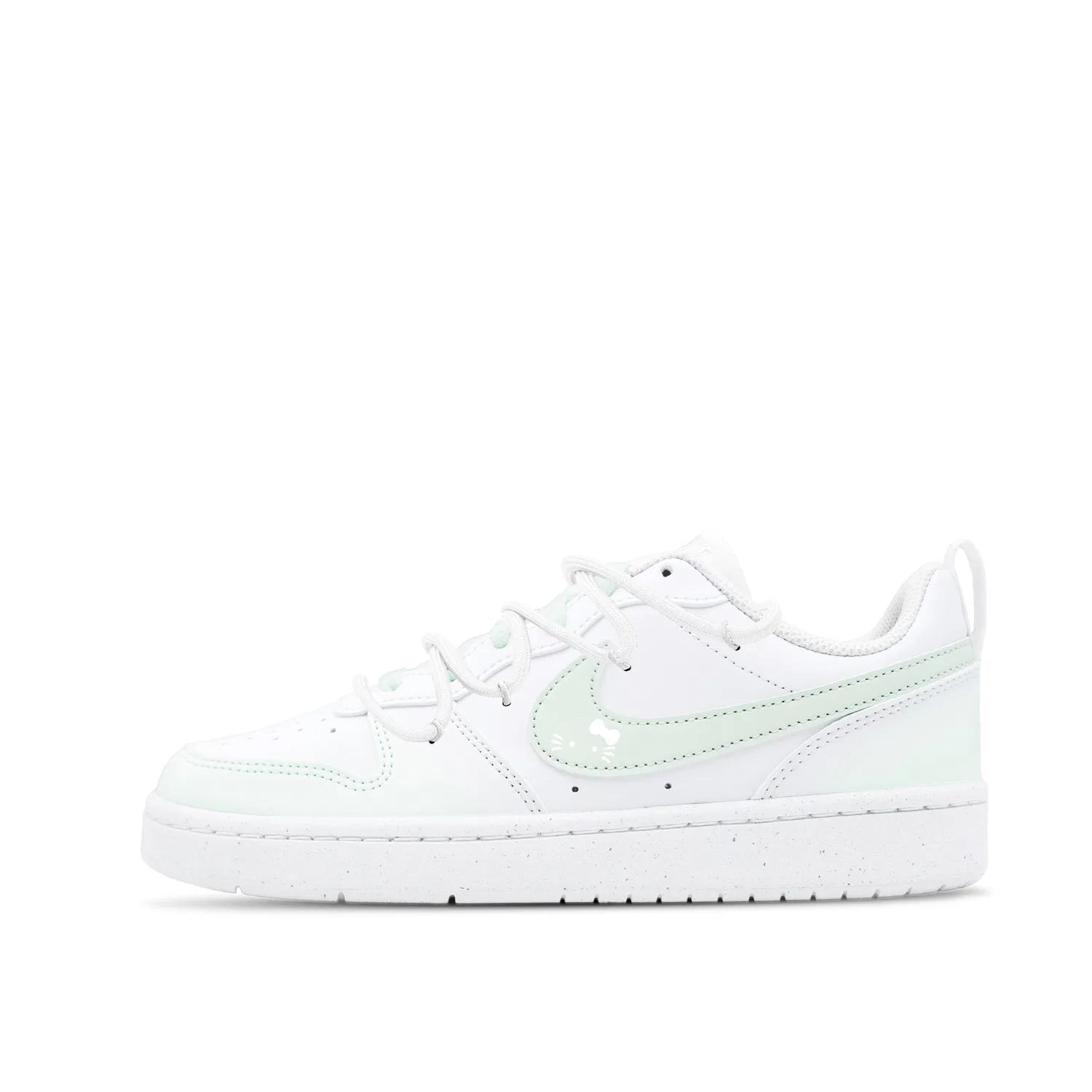 Кроссовки детские Nike Court Borough Low Leather Green/White