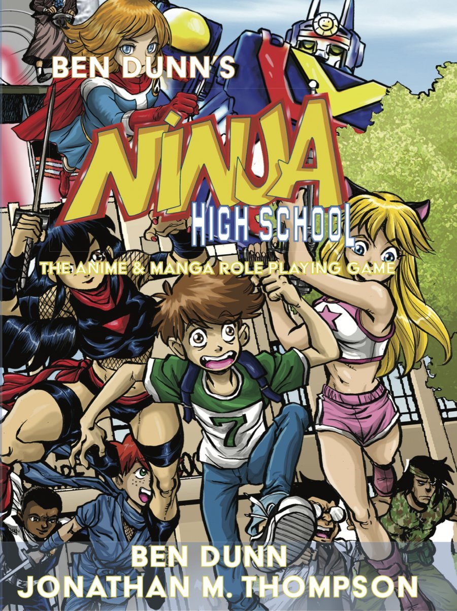

Ninja High School. The Anime & Manga Role Playing Game (Open D6 Edition) (BPINHS1) (Battlefield Press)
