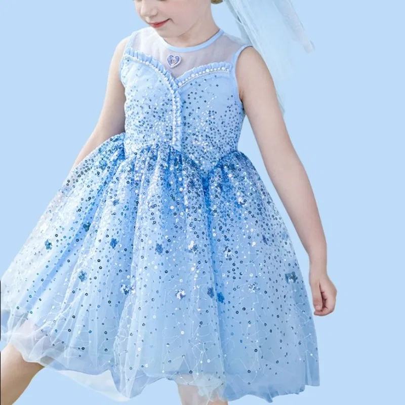 Платье детское Blue для детей 3-7 лет Disney — фото 4