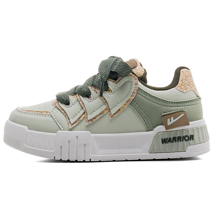 

Кроссовки WARRIOR Skateboarding Shoes Women's Low-top Tea Green, зеленый