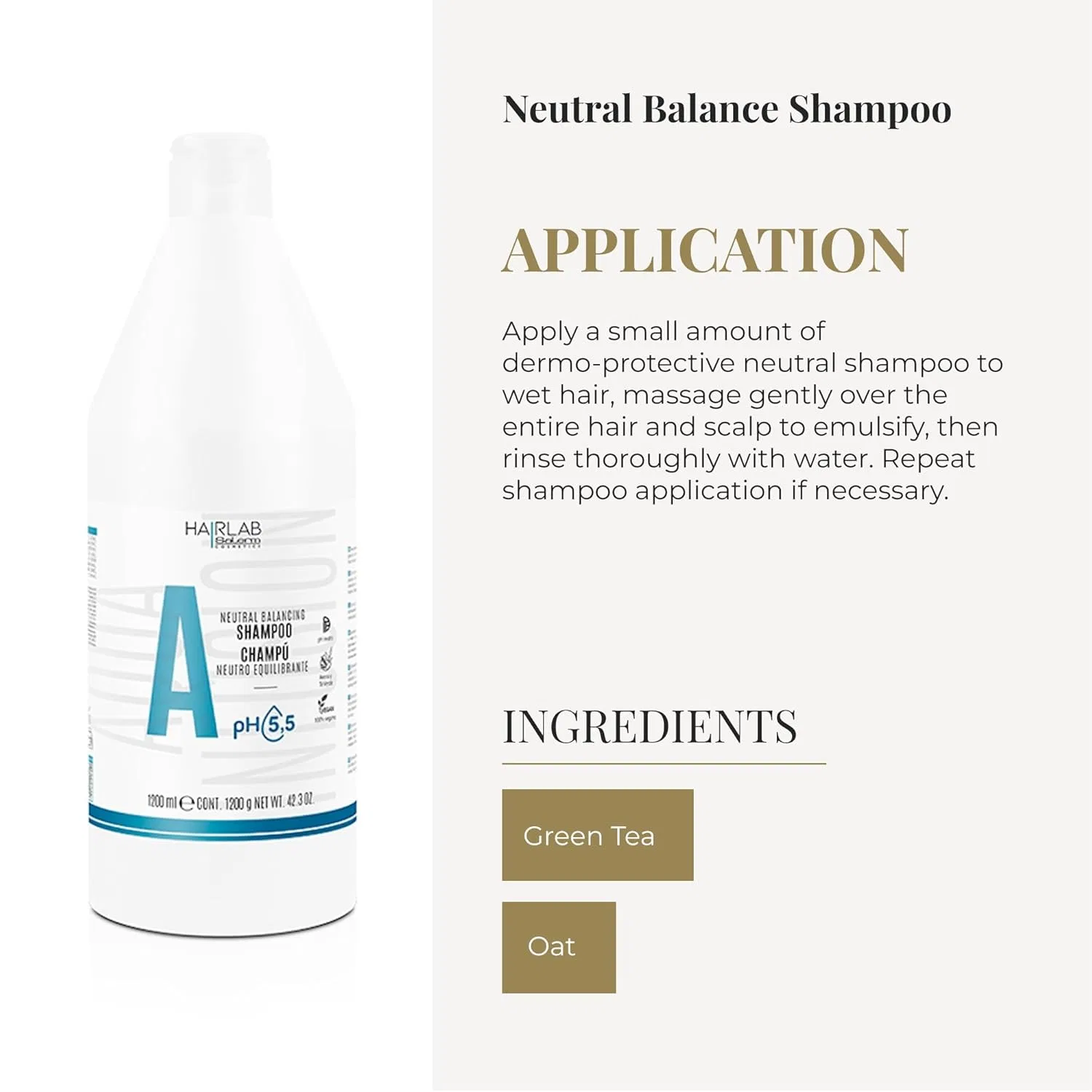 Нейтральный дермозащитный шампунь «Hair Lab Neutral Balancing Dermoprotector» от Salerm — фото 4