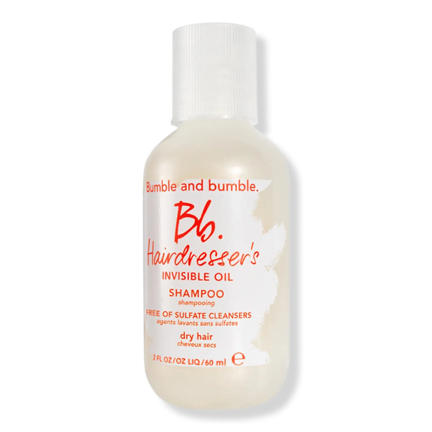 

Увлажняющий шампунь Hairdresser's Invisible Oil Bumble and bumble, 2.0 oz