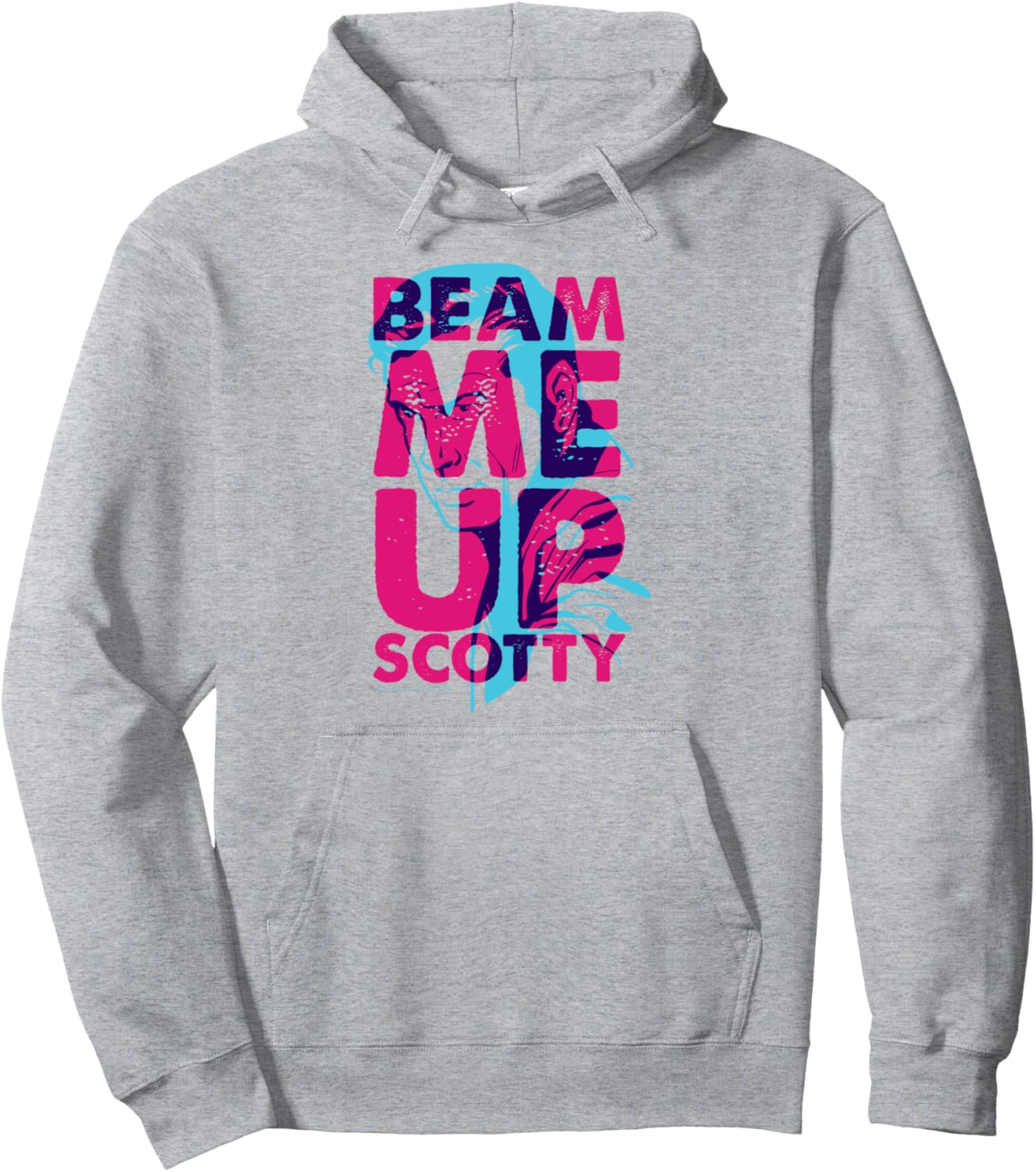 

Худи Star Trek Original Series Kirk Color Pop, серый