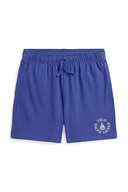 Шорты спортивные хлопковые Polo Ralph Lauren, синий