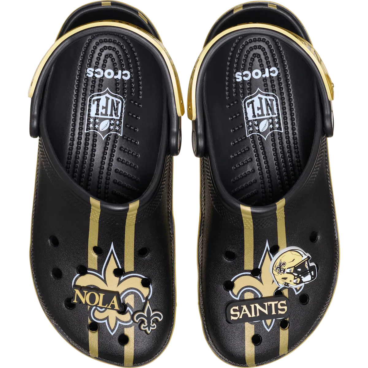 Классические сабо NFL New Orleans Saints Crocs, Multi